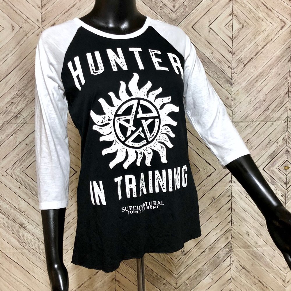 supernatural women S join the hunt raglan shirt